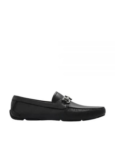 Gancini Ornament Driving Shoes Black - SALVATORE FERRAGAMO - BALAAN 2