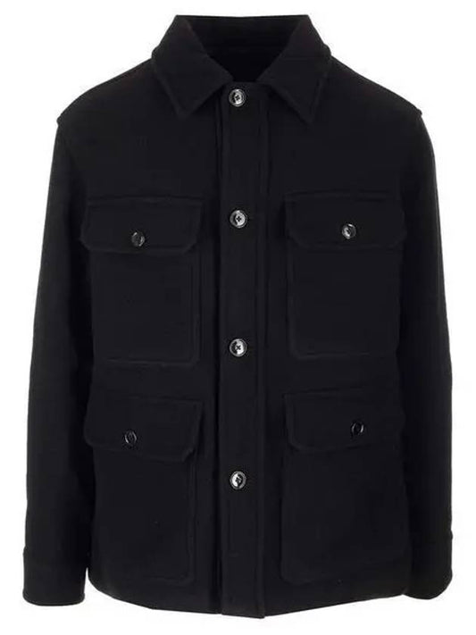 Hunting Wool Jacket Black - LEMAIRE - BALAAN 2