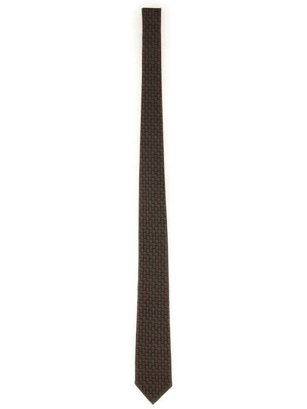 Salvatore Ferragamo Jacquard Tie - SALVATORE FERRAGAMO - BALAAN 3