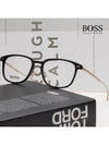 Eyewear Square Glasses Black Gold - HUGO BOSS - BALAAN 3