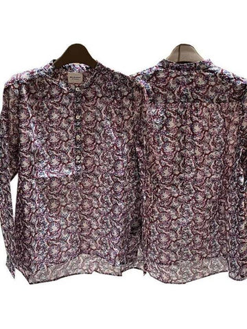 Etoile MARIA floral blouse HT0029FA A1J50E 23EC 270272 1094866 - ISABEL MARANT - BALAAN 1