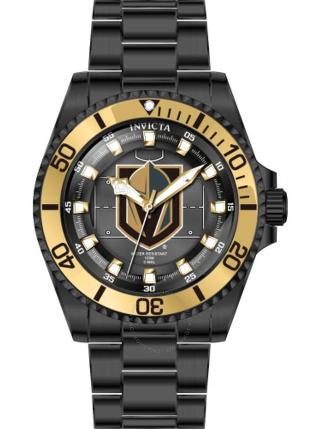 Invicta NHL Vegas Golden Knights Quartz Black Dial Ladies Watch 42209 - INVICTA - BALAAN 2