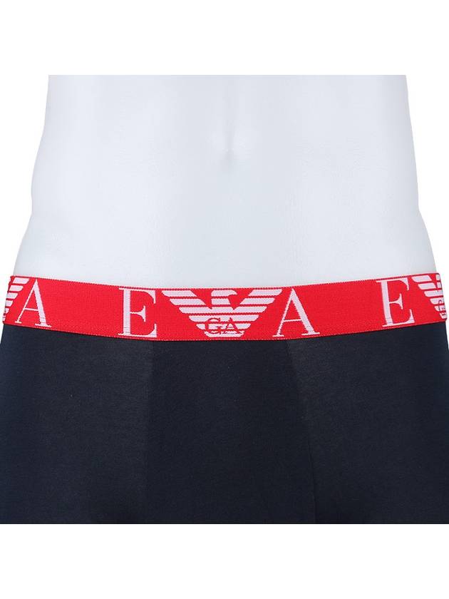 Boxer Logo 3 Type Panties Red White Navy - EMPORIO ARMANI - BALAAN 8