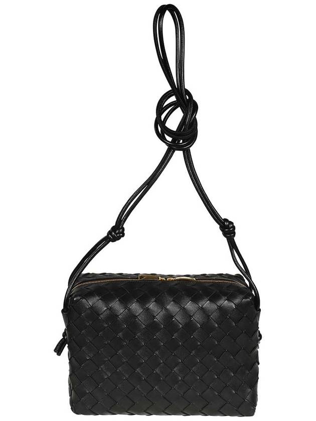 Loop Camera Small Cross Bag Black - BOTTEGA VENETA - BALAAN 3