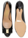 Carla Vara Bow Pumps Black - SALVATORE FERRAGAMO - BALAAN 5