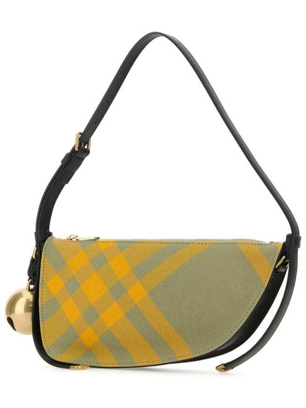 Shield Check Mini Shoulder Bag Hunter - BURBERRY - BALAAN 3