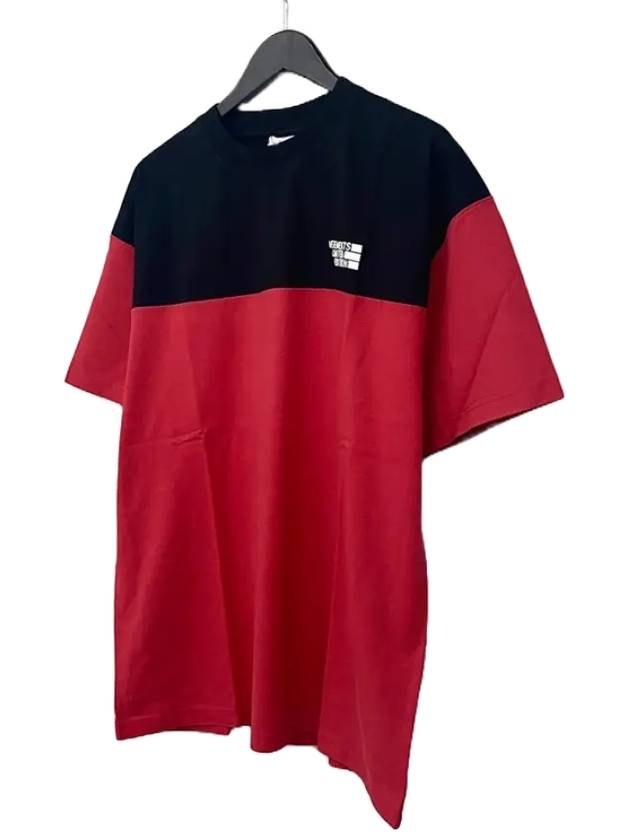 UAH21TR507 1611 REBLK Short Sleeve TShirt Red - VETEMENTS - BALAAN 2