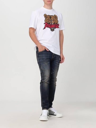 T-shirt di cotone stampata Dsquared2 - DSQUARED2 - BALAAN 2