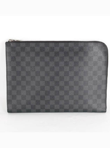 Pochette Jour GM Damier Clutch - LOUIS VUITTON - BALAAN 1
