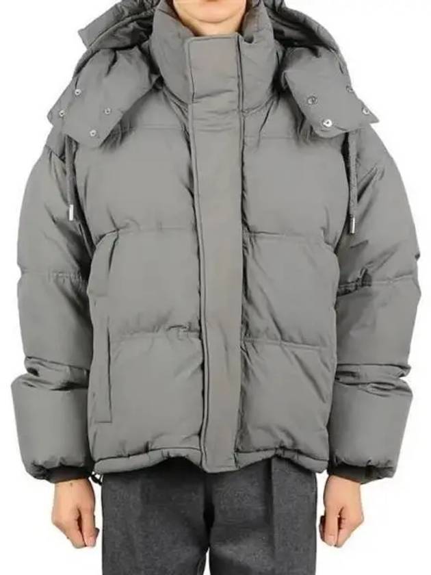 Quilted hooded down jacket 271932 - AMI - BALAAN 1