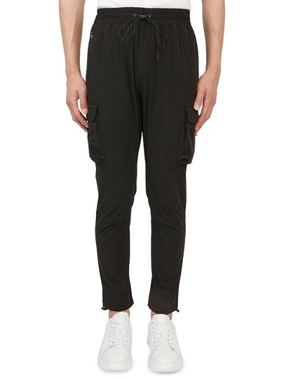 247 Drawstring Straight Pants Black - REPRESENT - BALAAN 2