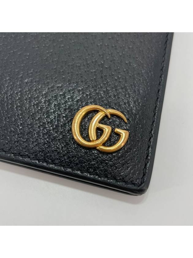 Marmont GG half wallet black 428726 - GUCCI - BALAAN 6