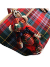 Tartan check tote bag - COACH - BALAAN 6