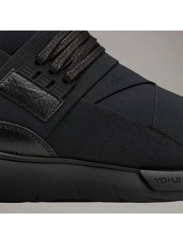 Qasa High Low Top Sneakers Black - Y-3 - BALAAN 8