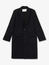 Wool Single Coat Black - AMI - BALAAN 2