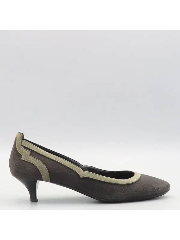 Smith Market Used Luxury Charcoal Shoes Women s - HERMES - BALAAN 3