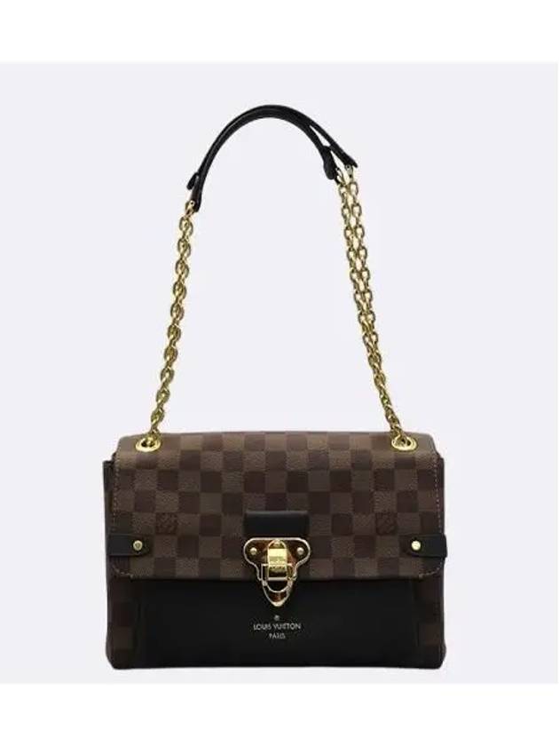 N40108 Damier Eben Canvas Bavin PM Chain Shoulder Bag - LOUIS VUITTON - BALAAN 4