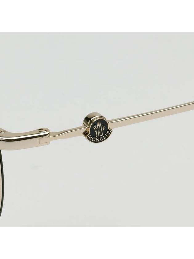 Eyewear Round Metal Eyeglasses Brown - MONCLER - BALAAN 6