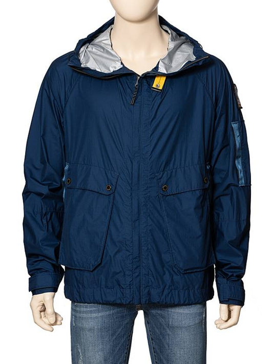 23SS Men's Hizzyman Hooded Zipup Jacket Blue PM JCK RC01 673 - PARAJUMPERS - BALAAN 1