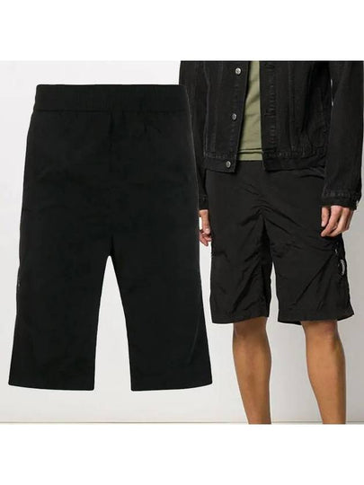 Lens Pocket Polyamide Shorts Black - CP COMPANY - BALAAN 2