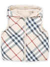 Kids Vest 8092515 KH6 AXEL G A2205 NEUTRANS RED - BURBERRY - BALAAN 4