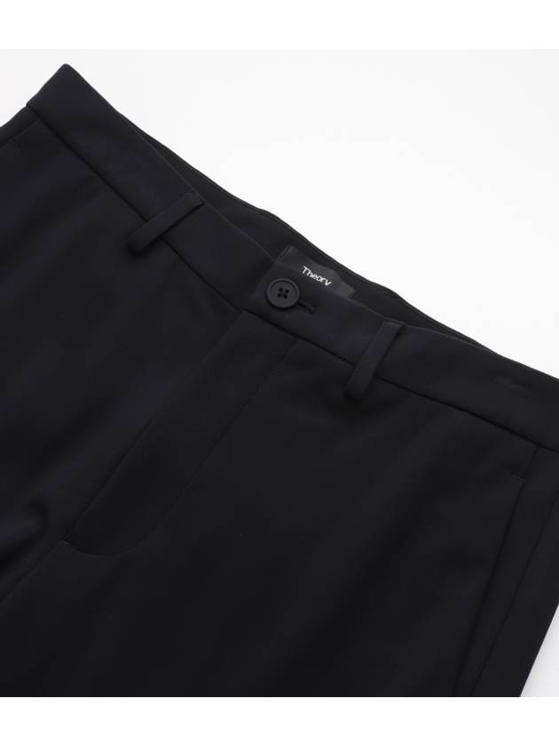 Precision Ponte Slacks Pants Black - THEORY - BALAAN 4