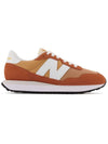 237 Low Top Sneakers Orange - NEW BALANCE - BALAAN 1