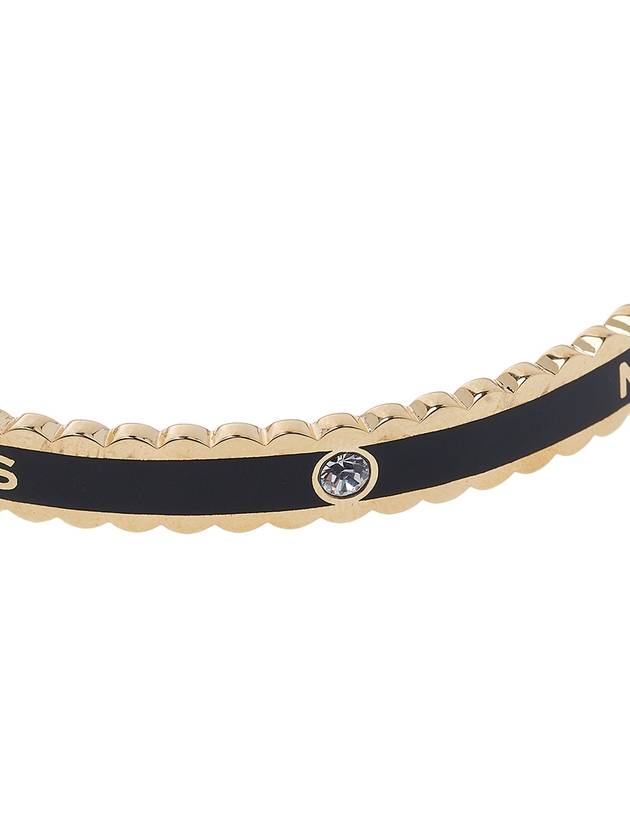 The Mardillion Scallop Bracelet Black Gold - MARC JACOBS - BALAAN 7