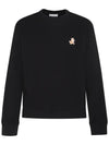 Fox Cotton Sweatshirt Black - MAISON KITSUNE - BALAAN 2