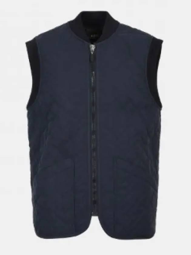 Quilted Vest Navy - A.P.C. - BALAAN 2