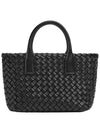 Kabat Mini Tote Bag Black - BOTTEGA VENETA - BALAAN 2