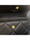 Wallet New Logo CC Lambskin Nineteen 19 Black - CHANEL - BALAAN 7