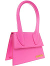 Le Chiquito Moyen Signature Mini Tote Bag Pink - JACQUEMUS - BALAAN 4