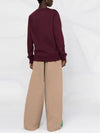 Stitched Crewneck Sweatshirt Burgundy - MAISON MARGIELA - BALAAN 4