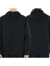 GD Shell Goggles Hooded Jacket Black - CP COMPANY - BALAAN 3