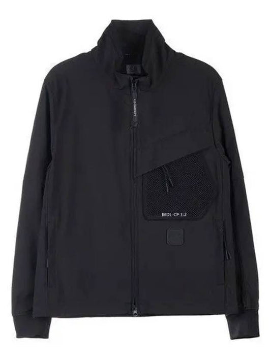 Linea Metapolis Jacket Black - CP COMPANY - BALAAN.