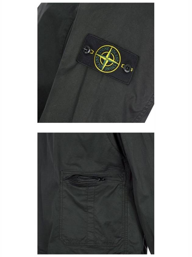 Wappen Twill Pocket Sweatshirt Grey - STONE ISLAND - BALAAN 6