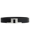 Women's Betsy Leather Belt Black - J.LINDEBERG - BALAAN 1