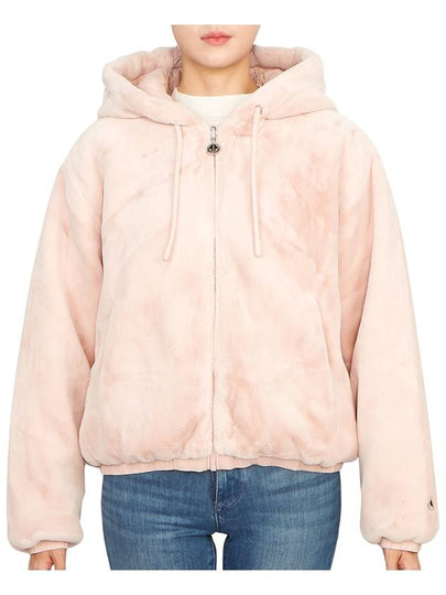 Women's Reversible Quilted Eaton Fur Jacket Rose - MOOSE KNUCKLES - BALAAN 2