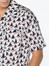 Boat Print Short Sleeve Shirt - MARNI - BALAAN 4