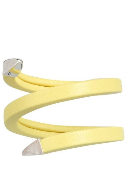 Spiral Metal Cuff Bracelet Lemon - BOTTEGA VENETA - BALAAN 2