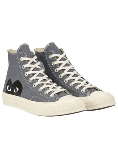 Play New Big Heart Chuck 70 High Low Top Sneakers P1 K122 1 Gray - COMME DES GARCONS - BALAAN 2