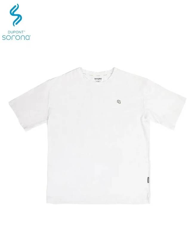 Basic Logo Short Sleeve T-Shirt White - OFFGRID - BALAAN 4