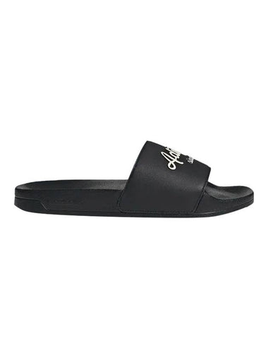 Shower Adilette Slippers Black - ADIDAS - BALAAN 1