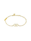 Valentino 5Y2J0N40 MET CS4 J0N40 Garavani V logo bracelet - RED VALENTINO - BALAAN 1