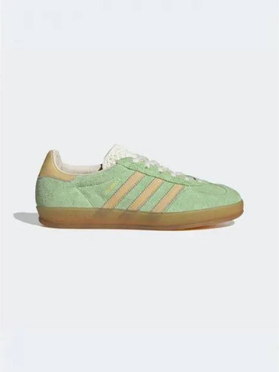 Gazelle Indoor Suede Low Top Sneakers Semi Green Spark - ADIDAS - BALAAN 2