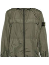 Crinkle Reps Hooded Jacket Dark Green - STONE ISLAND - BALAAN 2