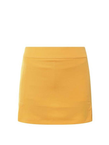 Short Skirt GWSD07897 I040 Yellow - J.LINDEBERG - BALAAN 1