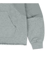 Curved Incision Heavy Sweat Hoodie Melange Gray - OFFGRID - BALAAN 4