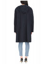 Women's Nylon Tech Hooded Parka Navy - THOM BROWNE - BALAAN 6